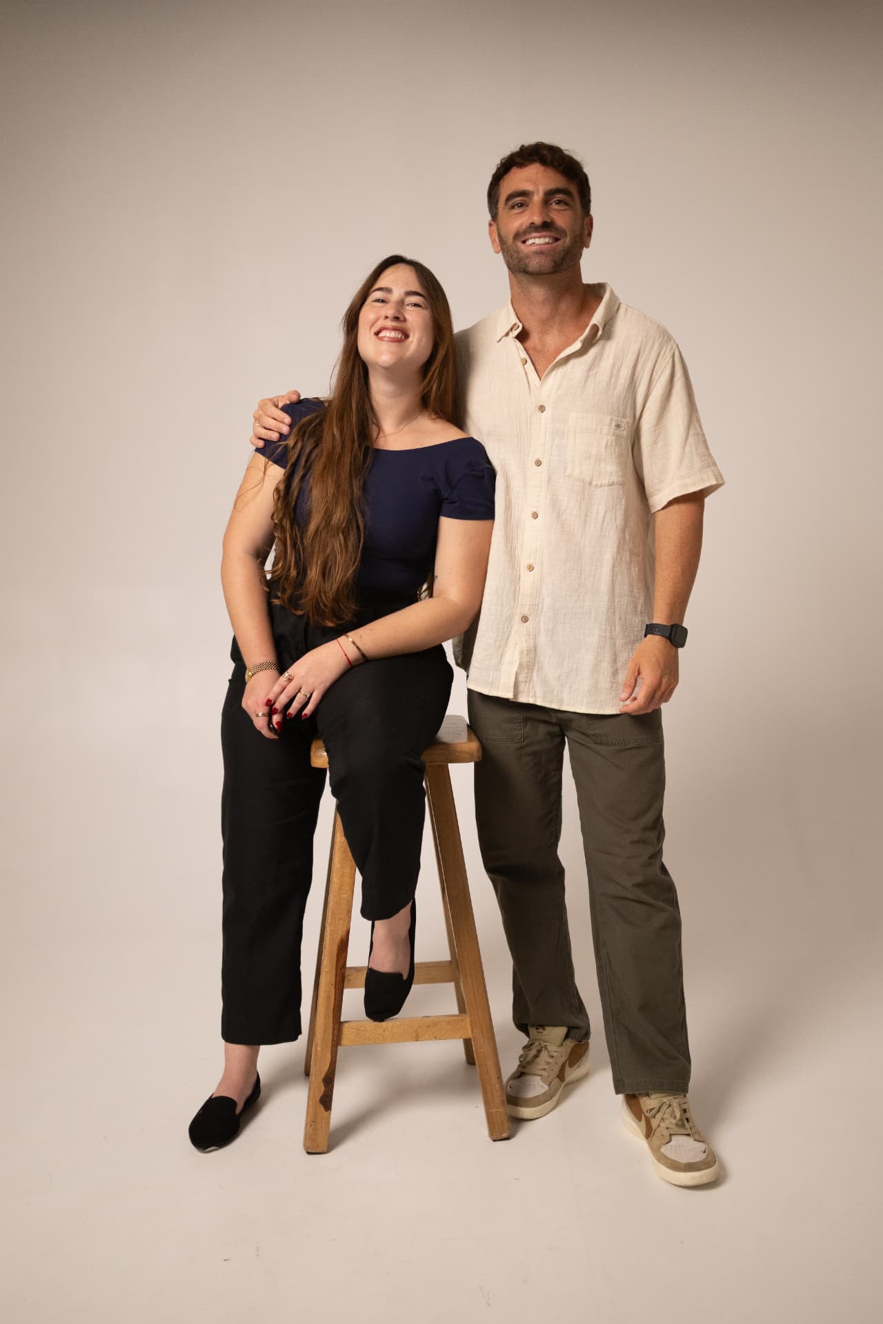 Eliana Medina y Lucas Saud, co-fundadores de Job Surfers